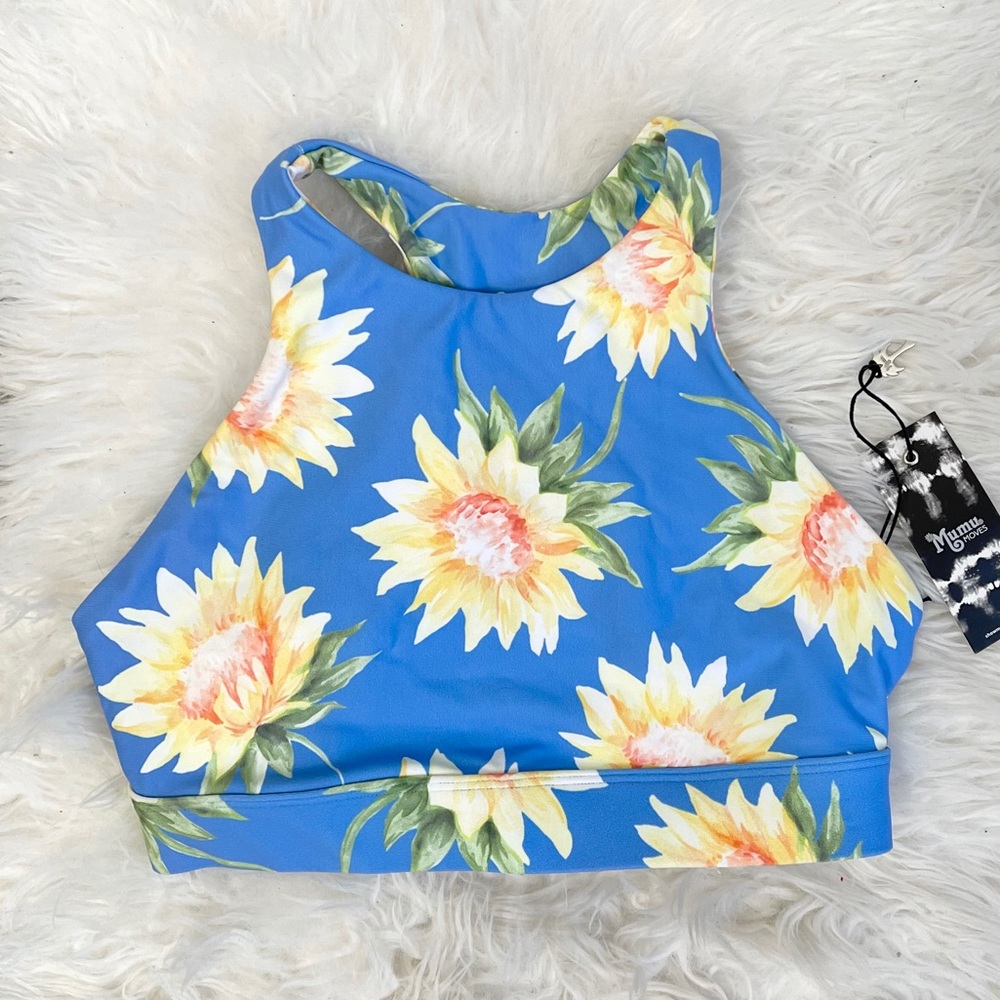 Show Me Your Mumu Sports Bra Sunflower Sz Small - Picture 1 of 3